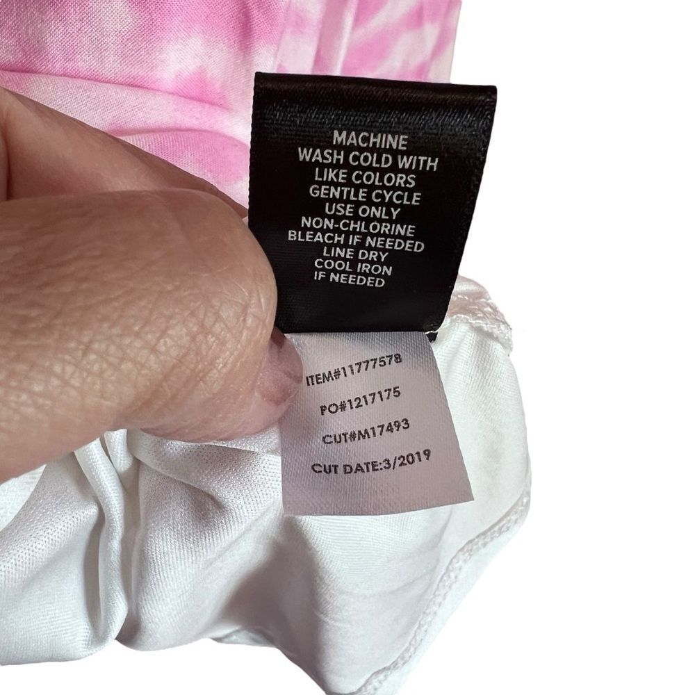 Torrid Pink Tie-Dye Challis Handkerchief Dress 0 - Picture 7 of 11